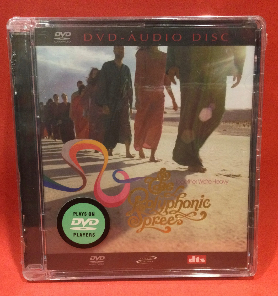 POLYPHONIC SPREE, THE - TOGETHER WE'RE HEAVY - DVD-AUDIO DISC (SEALED)