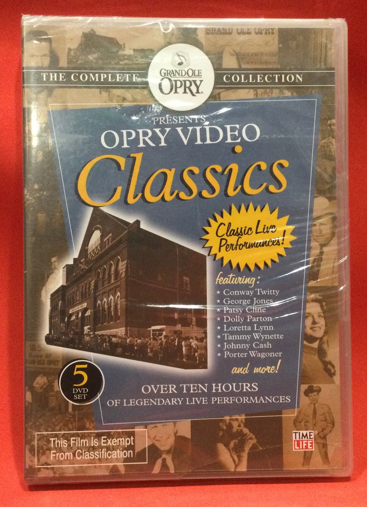 OPRY VIDEO CLASSICS - CLASSIC LIVE PERFORMANCES - COMPLETE  