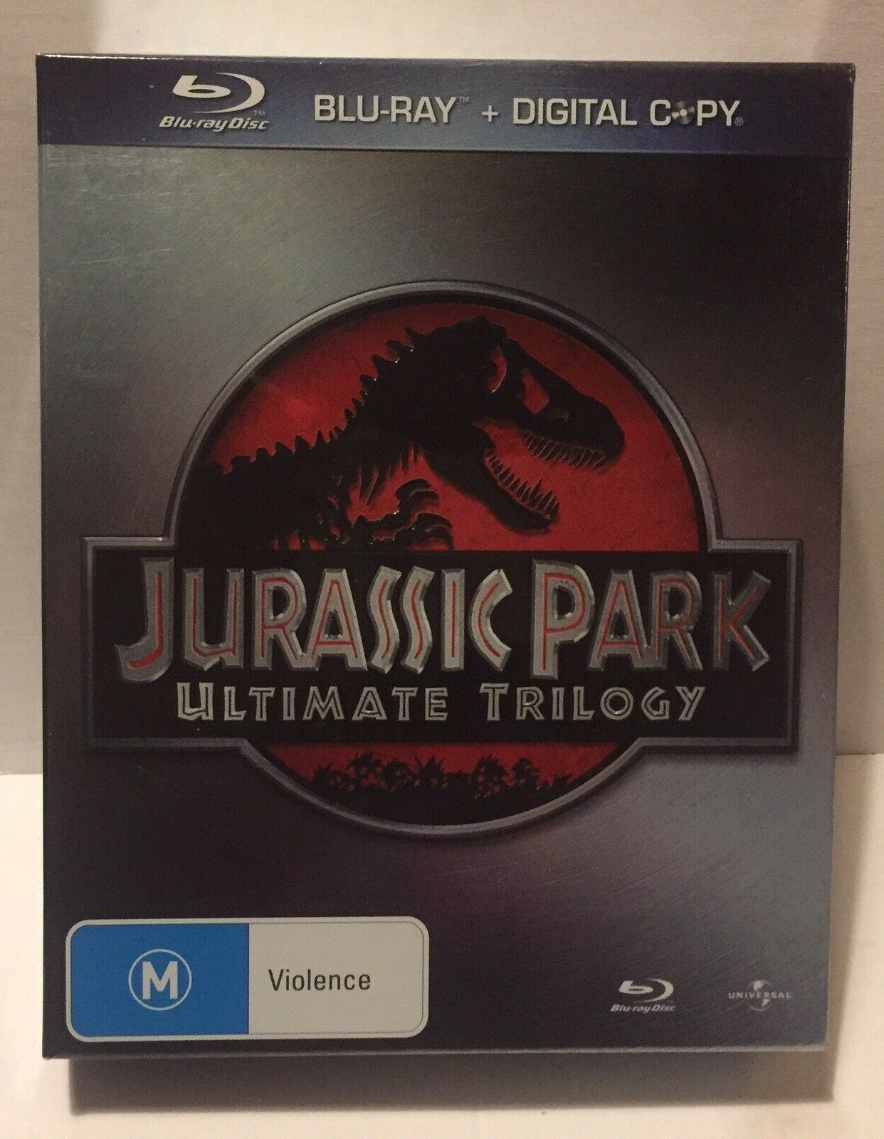 Jurassic Park Ultimate Trilogy Blu Ray Digital Box Set Used Dixonrecycled