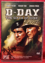 Load image into Gallery viewer, D-DAY THE SIXTH OF JUNE - DVD (NEW/ SEALED)
