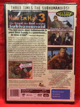Load image into Gallery viewer, CLASS OF NUKE 'EM HIGH 3 - THE GOOD, THE BAD AND THE SUBHUMAN   - DVD (NEW /SEALED)
