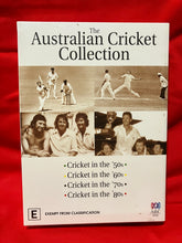 Load image into Gallery viewer, AUSTRALIAN CRICKET COLLECTION - 4 DVD DISCS (SEALED)
