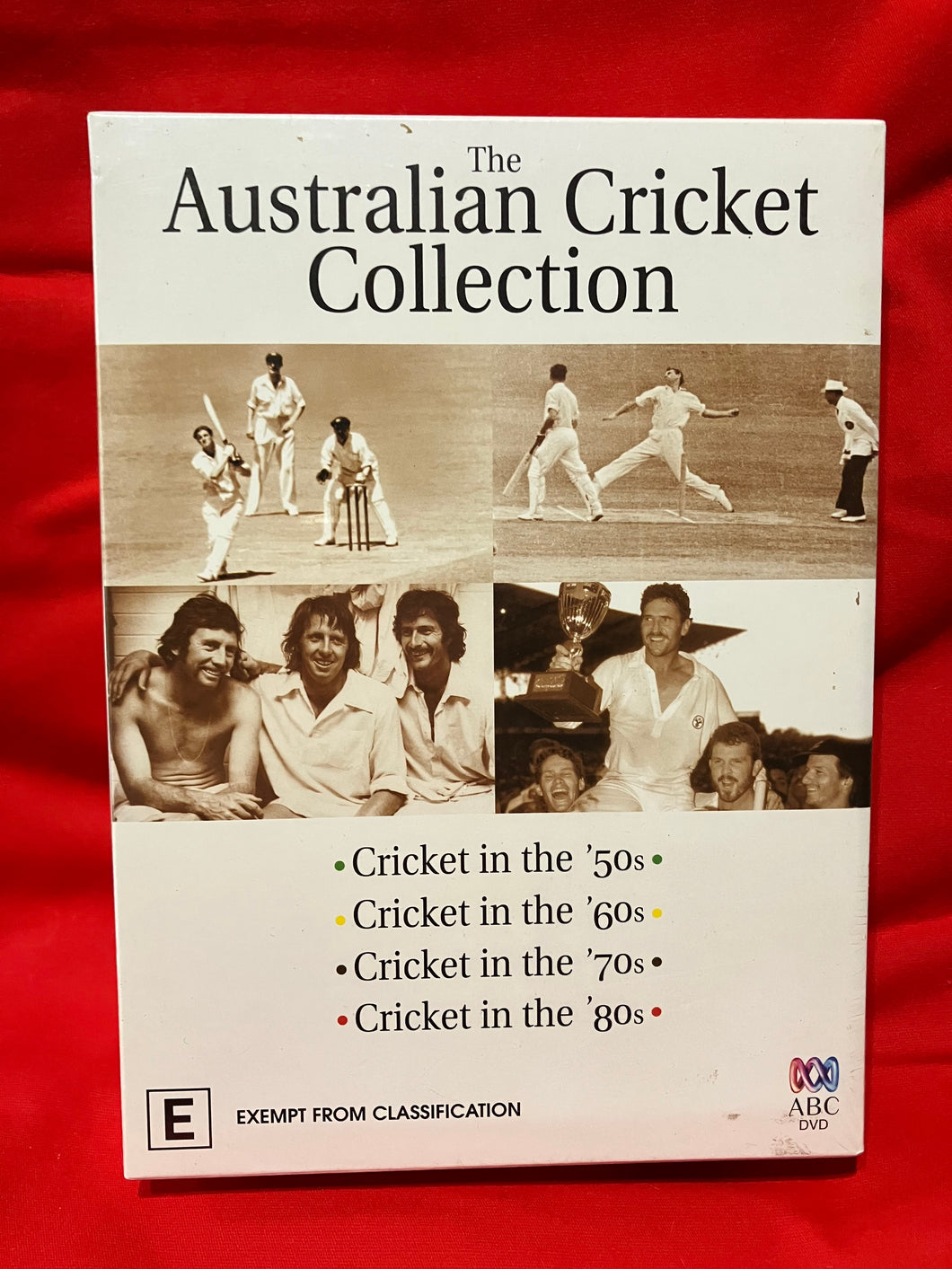 AUSTRALIAN CRICKET COLLECTION - 4 DVD DISCS (SEALED)