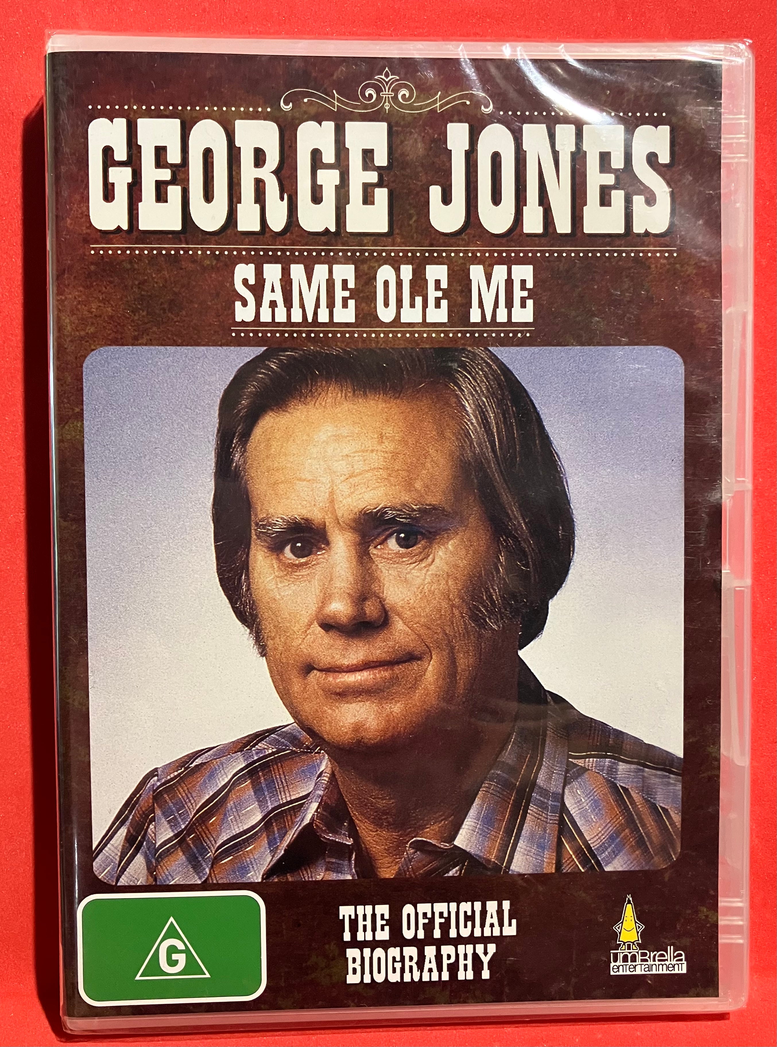 GEORGE JONES - SAME OLE ME - THE OFFICIAL BIOGRAPHY - DVD (SEALED ...