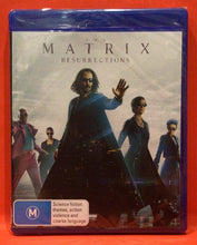 Load image into Gallery viewer, MATRIX - RESURRECTIONS - BLU-RAY  (NEW/ SEALED)

