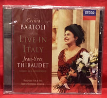Load image into Gallery viewer, CECILIA BARTOLI - LIVE IN ITALY - CD (NEW/ SEALED)
