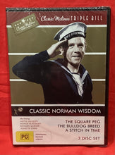 Load image into Gallery viewer, NORMAN WISDOM  - CLASSIC MATINEE TRIPLE BILL - DVD (NEW/  SEALED)
