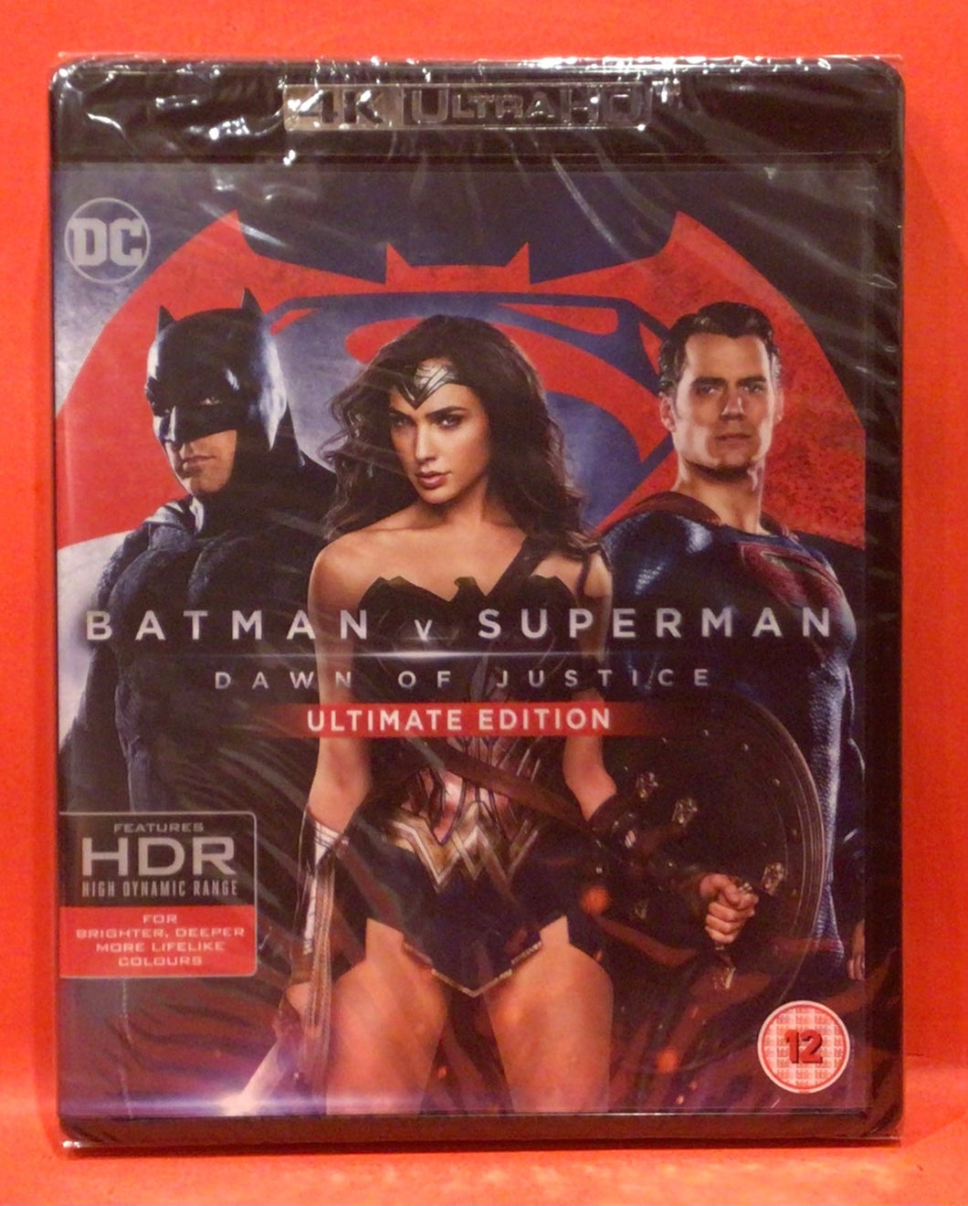 BATMAN V SUPERMAN - DAWN OF JUSTICE ULTIMATE EDITION   -  4K ULTRA HD   (NEW/ SEALED)
