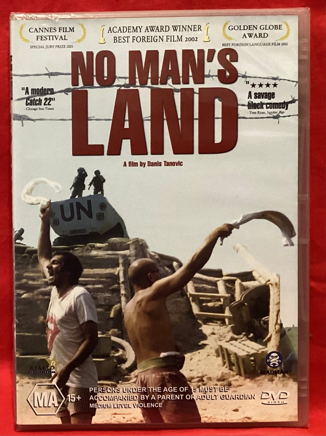 NO MAN'S LAND   - DVD (NEW/ SEALED)