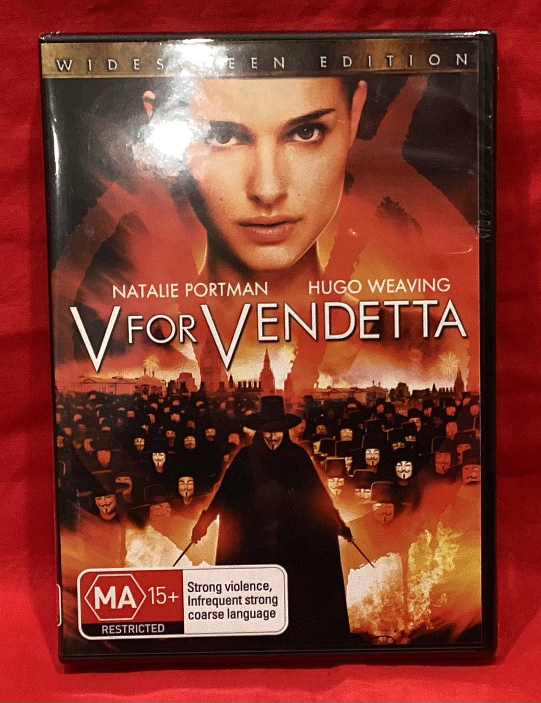 V FOR VENDETTA - DVD (NEW/ SEALED)