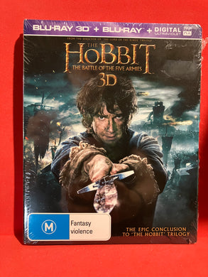 the hobbit battle of the 5 armies 3d blu-ray