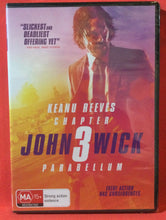 Load image into Gallery viewer, JOHN WICK 3 - PARABELLUM - DVD (SEALED)
