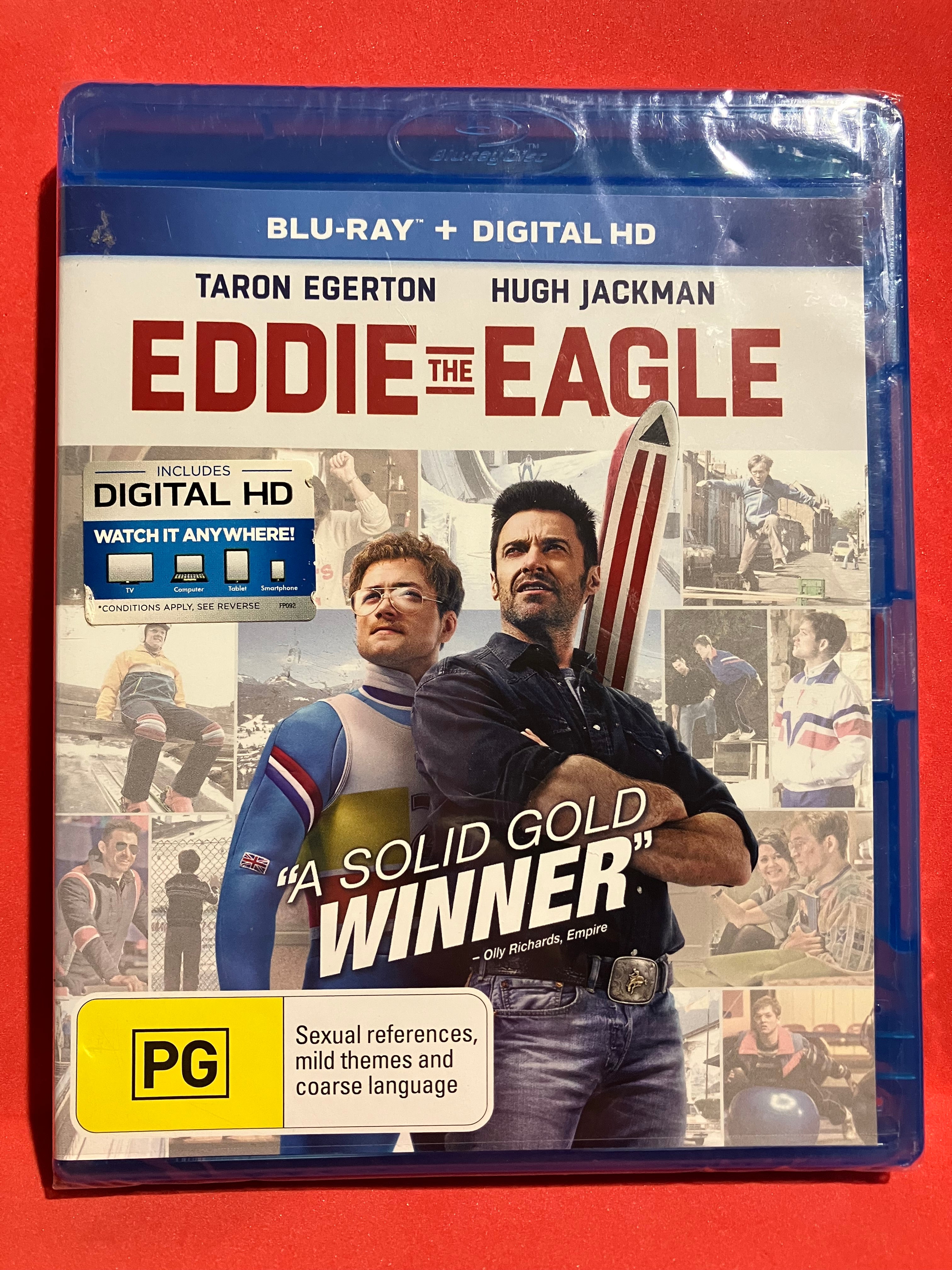 EDDIE THE EAGLE - BLU RAY (SEALED) – dixonrecycled