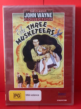 Load image into Gallery viewer, JOHN WAYNE THREE MUSKETEERS DVD
