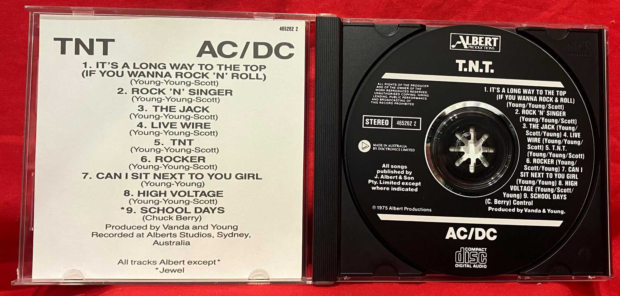 AC/DC T.N.T. 盤 465262 2 CD AC/DC - T.N.T. - CD (465262 2 ) - 1989 – Dixon Recycled Records
