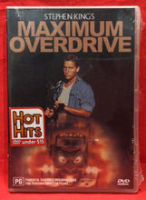Load image into Gallery viewer, MAXIMUM OVERDRIVE  - DVD (NEW/ SEALED)
