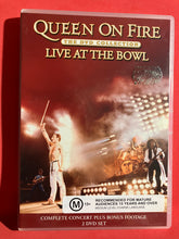 Load image into Gallery viewer, QUEEN - ON FIRE - LIVE AT THE BOWL 2 DISCS - DVD  (SECOND HAND)
