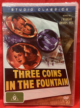 Load image into Gallery viewer, THREE COINS IN THE FOUNTAIN - DVD (NEW/ SEALED)
