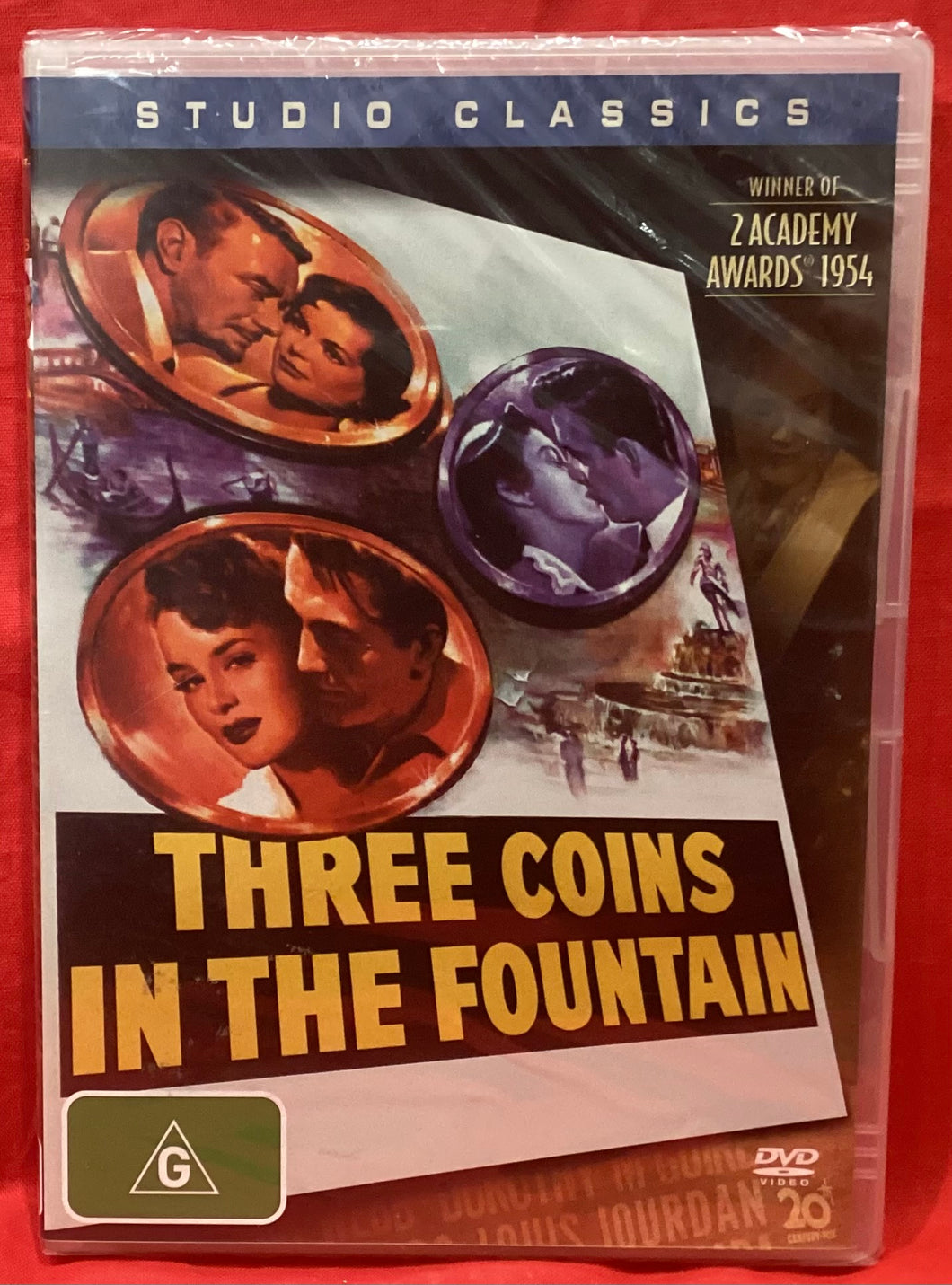 THREE COINS IN THE FOUNTAIN - DVD (NEW/ SEALED)