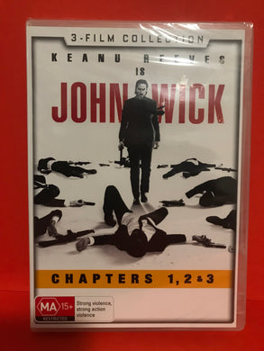 JOHN WICK 3 FILM COLLECTION DVD