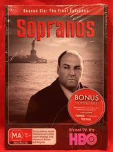 Load image into Gallery viewer, SOPRANOS - SEASON 6: THE FINAL EPISODES - DVD (NEW/ SEALED)
