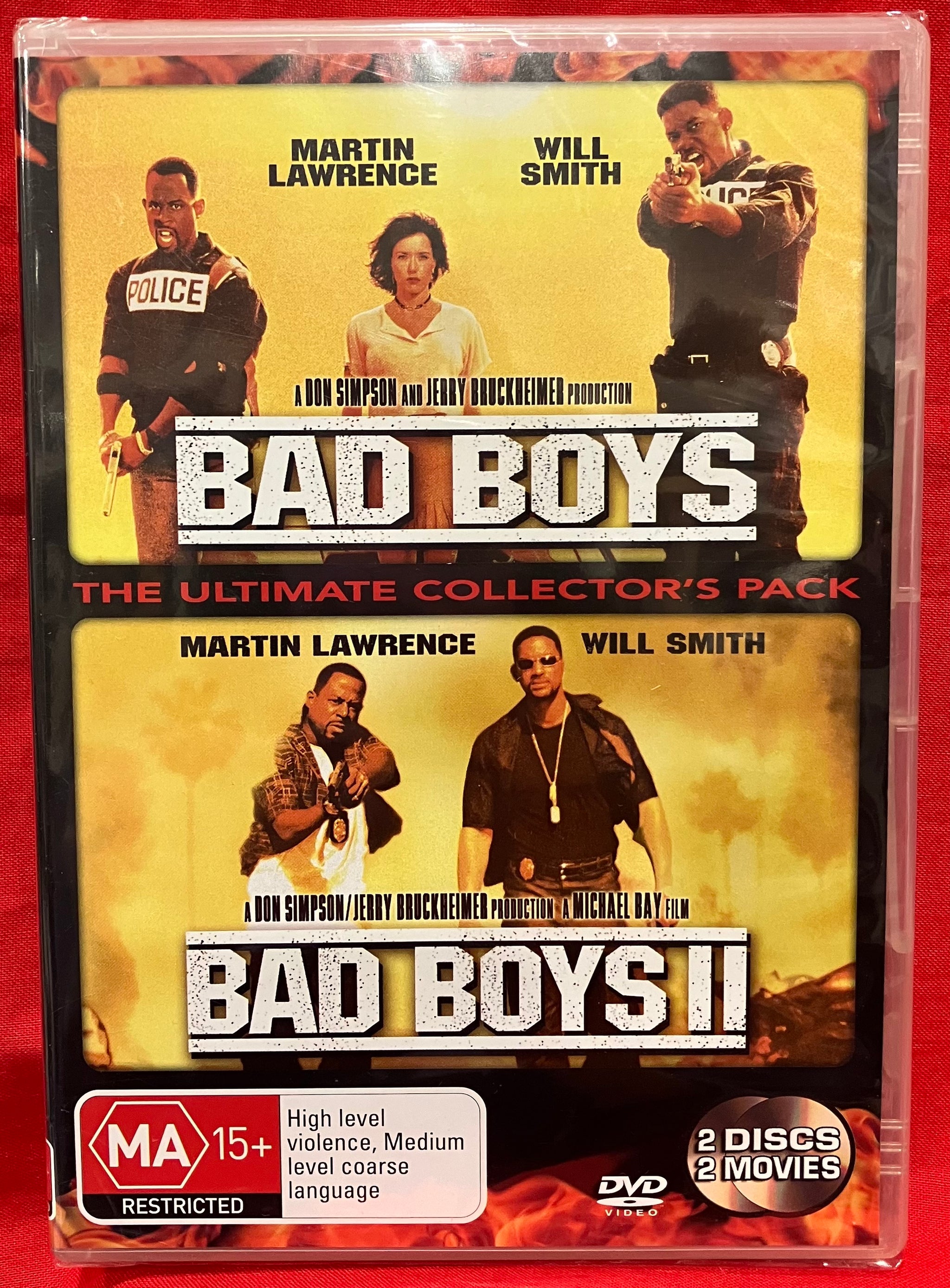 BAD BOYS/ BAD BOYS II - DVD (NEW/ SEALED) – Dixon Recycled