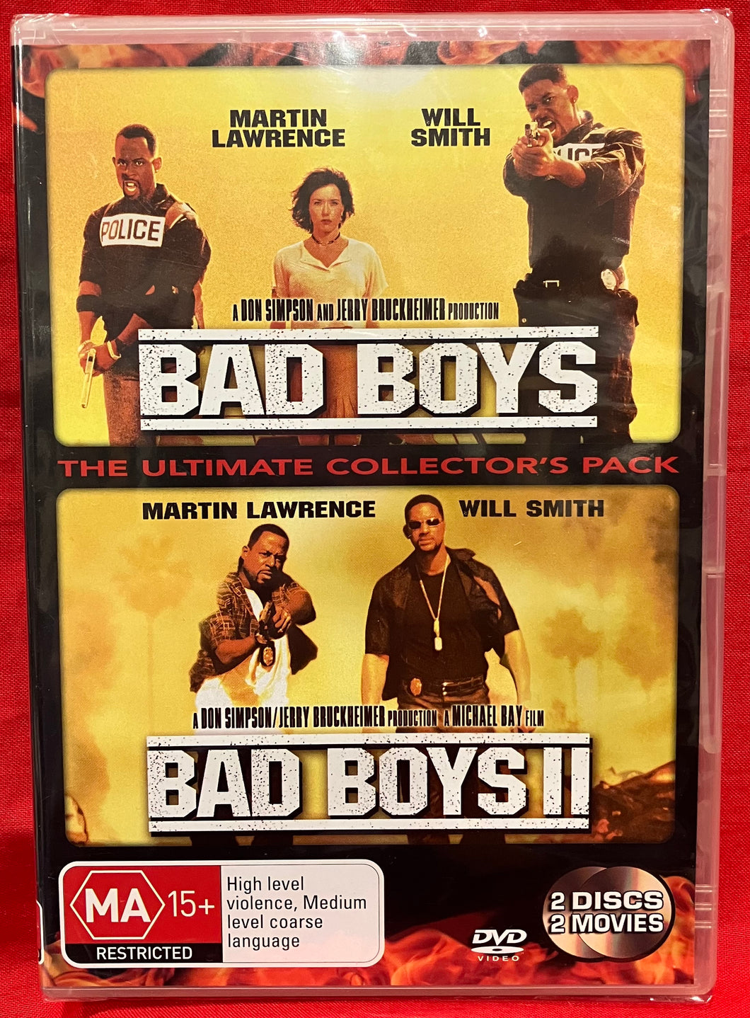 BAD BOYS/ BAD BOYS II - DVD (NEW/ SEALED)