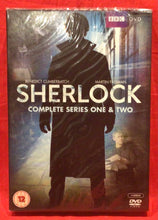 Load image into Gallery viewer, SHERLOCK - COMPLETE SERIES ONE &amp; TWO  - DVD  (NEW/ SEALED)
