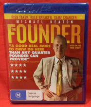 Load image into Gallery viewer, THE FOUNDER   - BLU-RAY (NEW/ SEALED)
