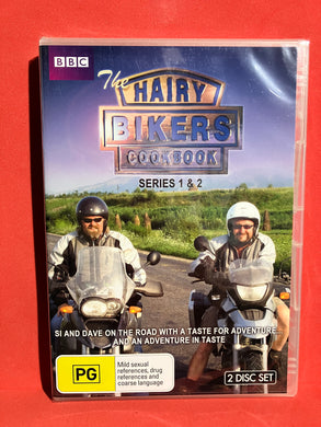 hairy bikers cookbook series 1 and 2 dvd 