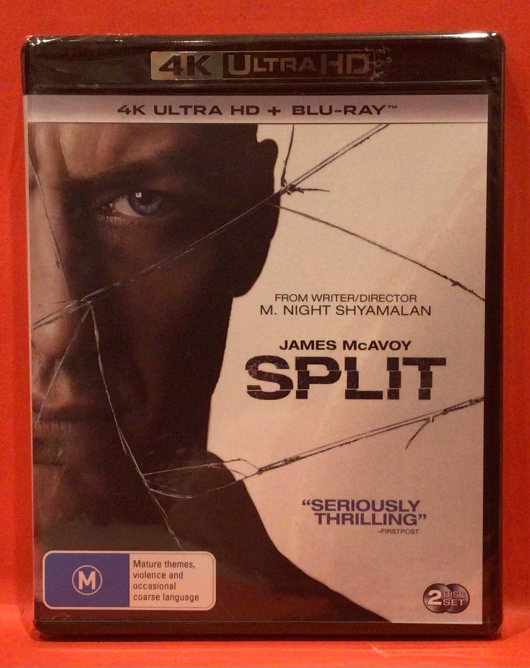 SPLIT  - 2 DISCS -  4K ULTRA HD  & BLU-RAY (NEW/ SEALED)
