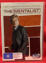 Load image into Gallery viewer, THE MENTALIST - COMPLETE FOURTH SEASON   - DVD (NEW/ SEALED)
