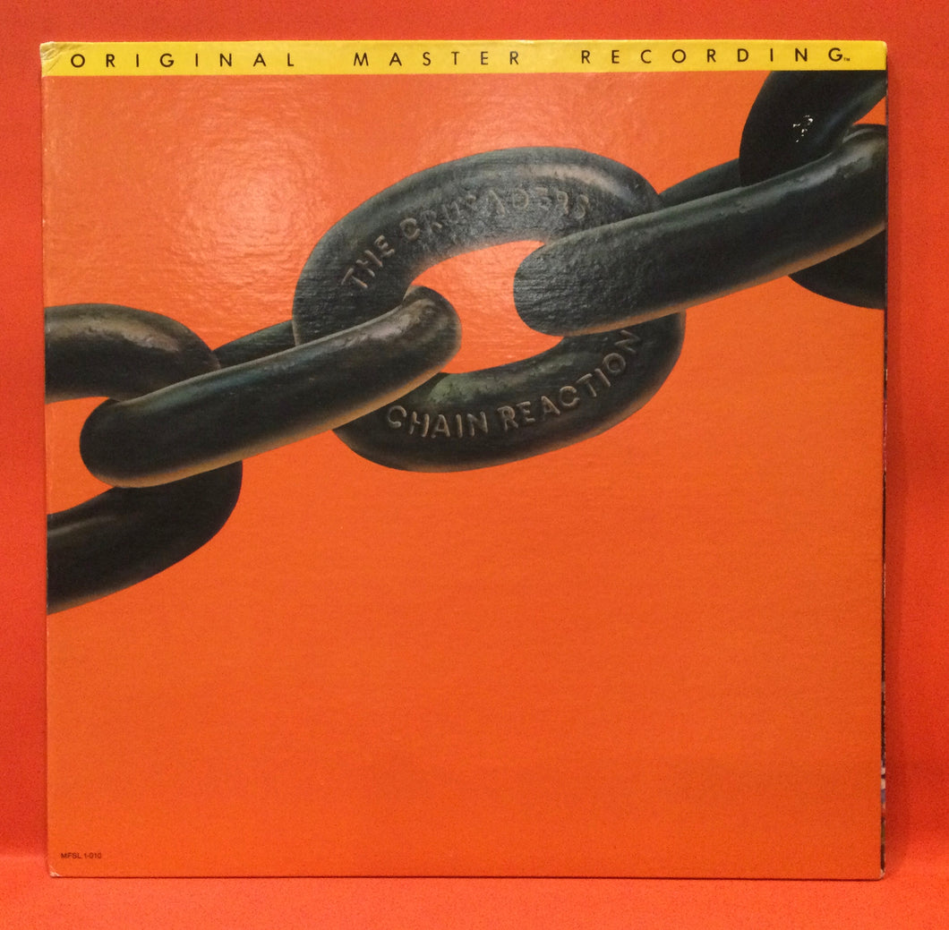 THE CRUSADERS - CHAIN REACTION - ORIGINAL MASTER RECORDING (SECOND HAND)