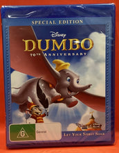 Load image into Gallery viewer, DUMBO - 70TH ANNIVERSARY - BLU RAY (NEW/ SEALED)
