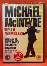 Load image into Gallery viewer, MICHAEL McINTYRE - HELLO WEMBLEY!   - DVD (NEW/ SEALED)
