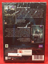 Load image into Gallery viewer, SHERLOCK - COMPLETE SERIES ONE &amp; TWO  - DVD  (NEW/ SEALED)

