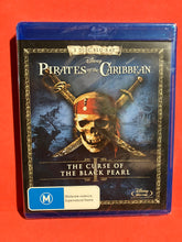 Load image into Gallery viewer, pirates of the Caribbean curse of the black pearl blu ray
