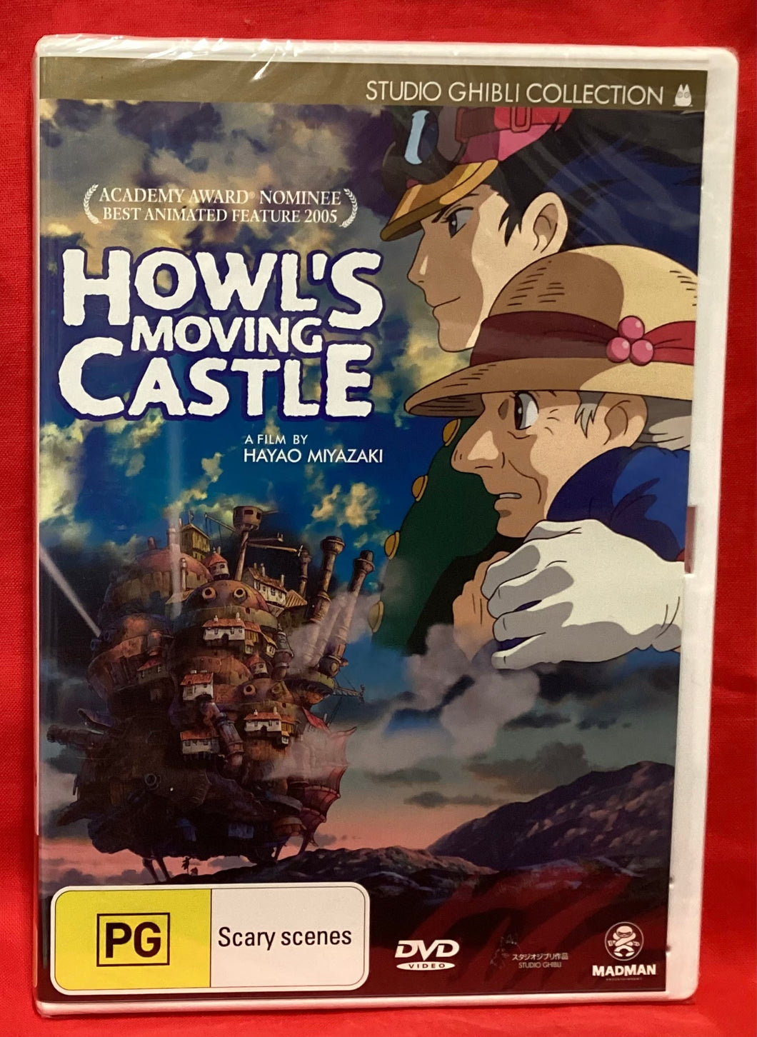 HOWL'S MOVING CASTLE - DVD (NEW / SEALED)