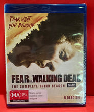 Load image into Gallery viewer, fear the walking dead season 3 blu ray
