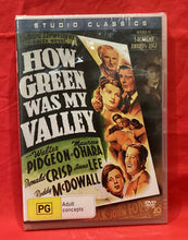 Load image into Gallery viewer, HOW GREEN WAS MY VALLEY - DVD  (NEW / SEALED)
