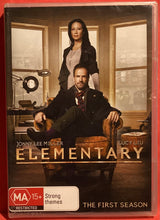 Load image into Gallery viewer, ELEMENTARY - FIRST SEASON - DVD (NEW / SEALED)
