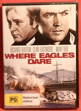 Load image into Gallery viewer, WHERE EAGLES DARE - DVD (NEW / SEALED)
