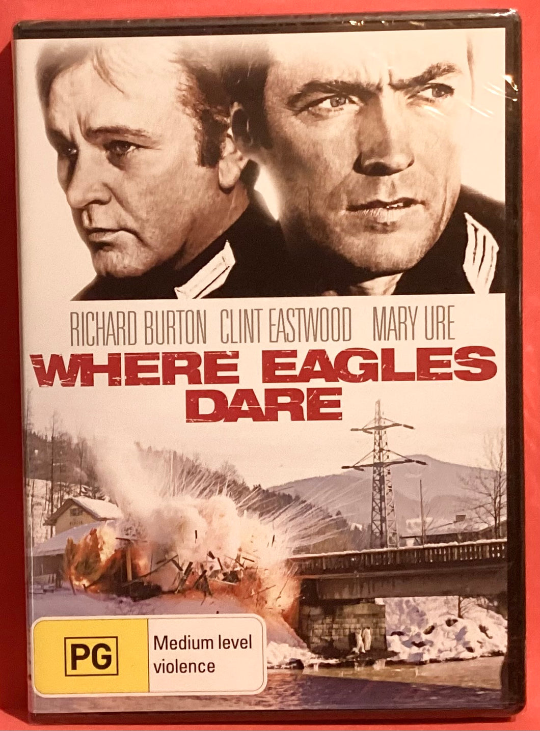 WHERE EAGLES DARE - DVD (NEW / SEALED)