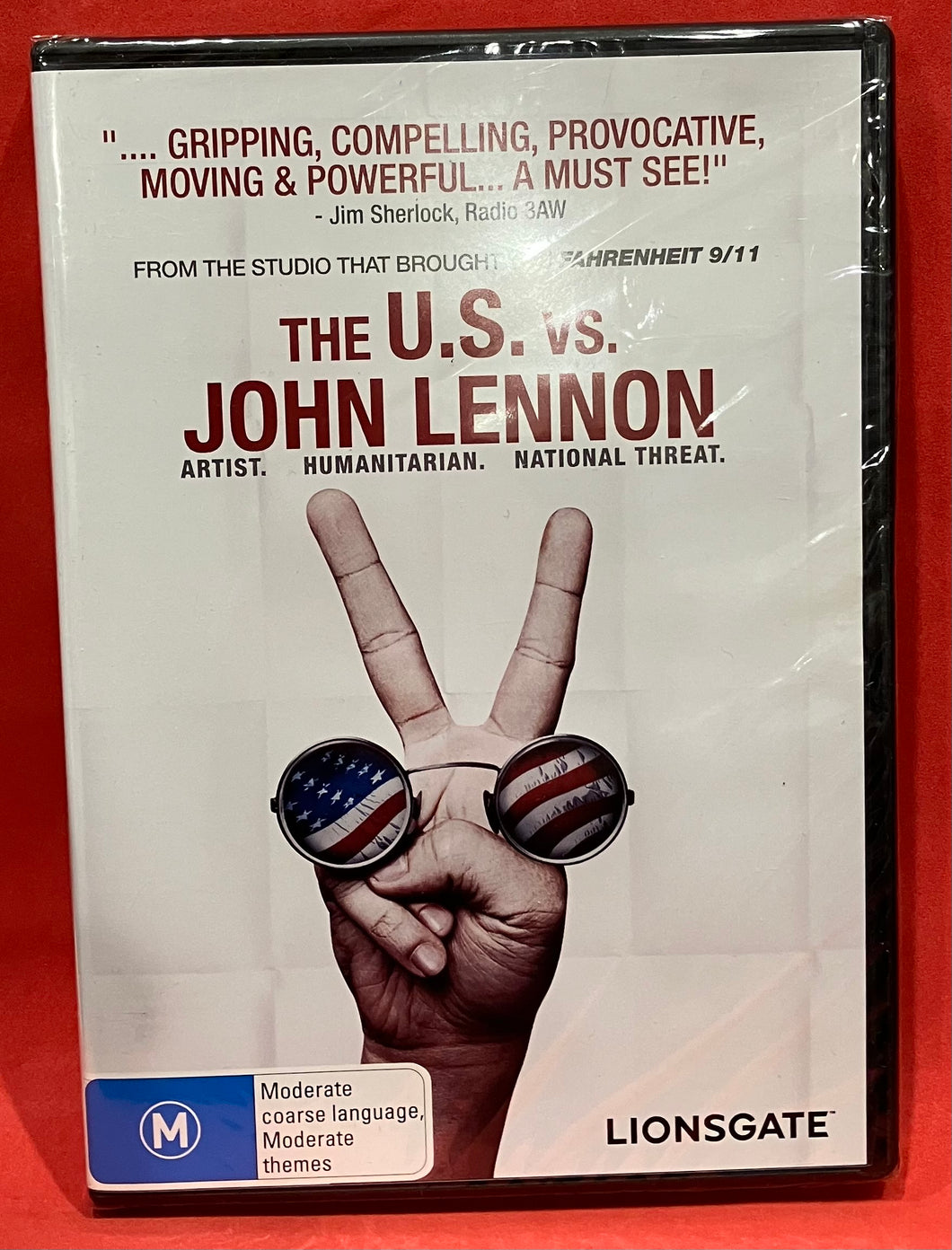 THE U.S. VS. JOHN LENNON  DVD (NEW / SEALED)