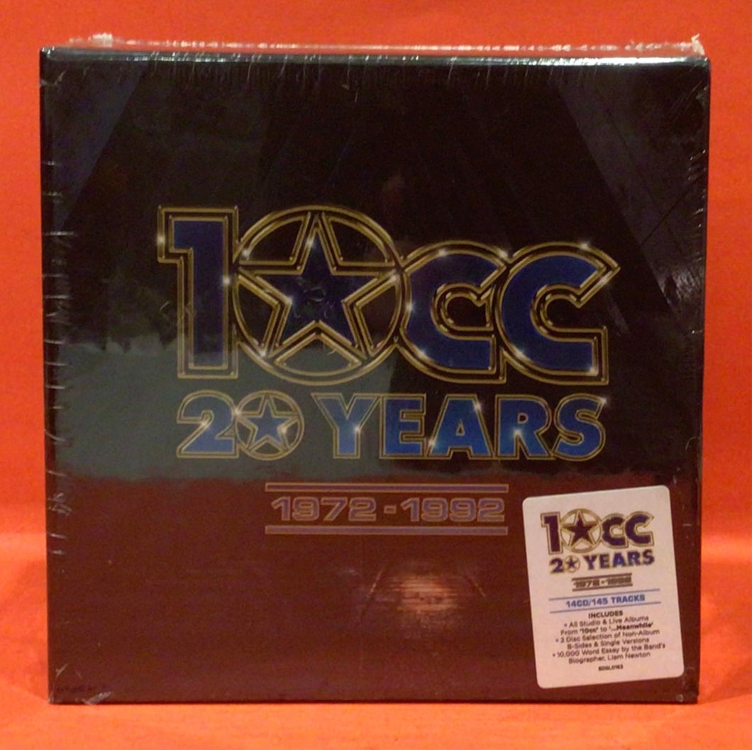 10CC - 20 YEARS 1972 - 1992   - 14  CD BOX SET (NEW/SEALED)