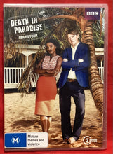 Load image into Gallery viewer, DEATH IN PARADISE  - SERIES FOUR - 3 DISCS  - DVD  (NEW / SEALED)
