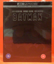 Load image into Gallery viewer, BATMAN -  4K ULTRA HD &amp; BLU-RAY - STEELBOOK  (NEW/ SEALED)
