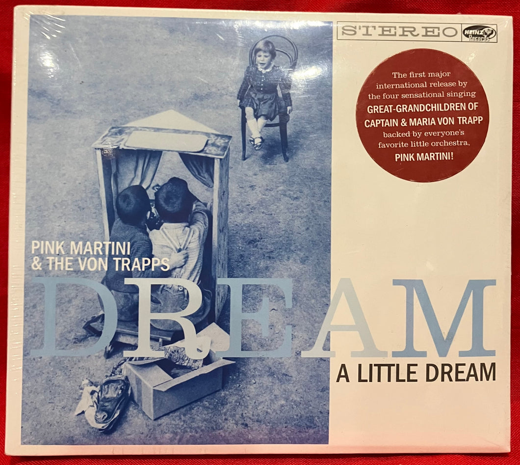 PINK MARTINI & THE VON TRAPPS - DREAM A LITTLE DREAM - CD (NEW/ SEALED)