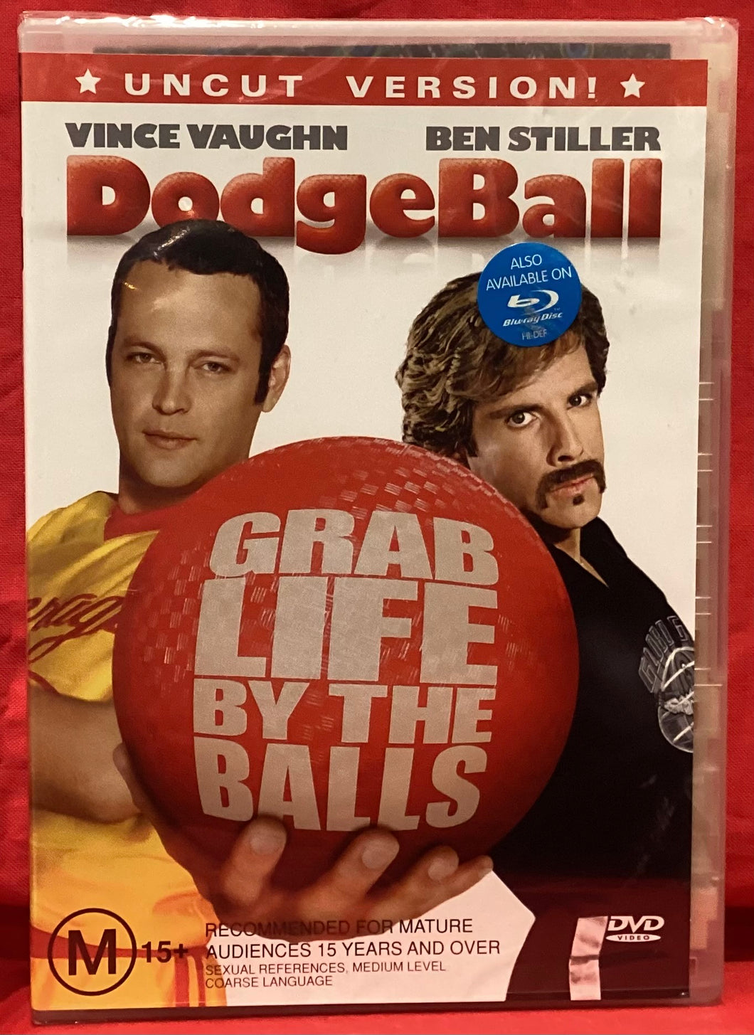 DODGEBALL - UNCUT VERSION - DVD (NEW/ SEALED)