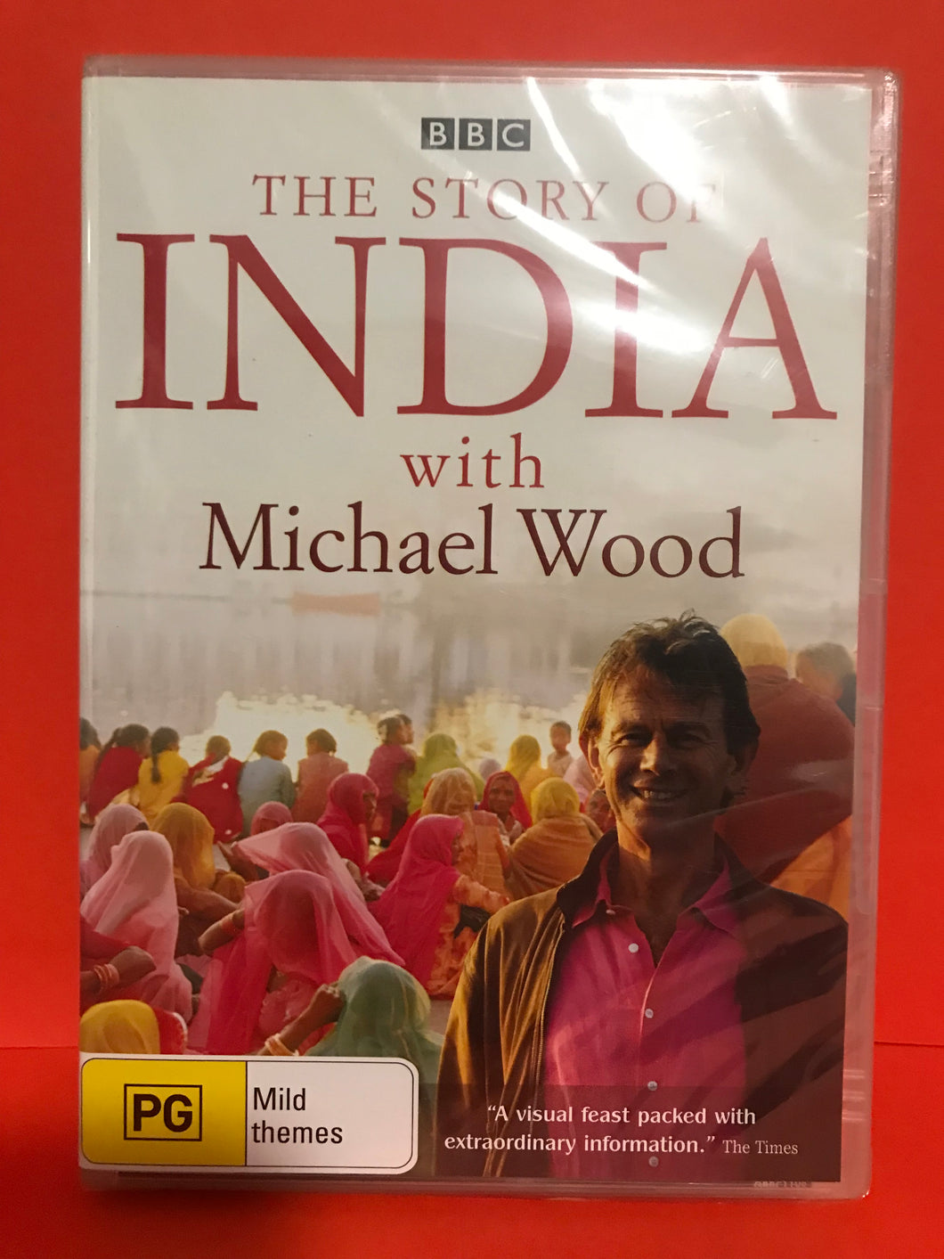 THE STORY OF INDIA WITH MICHAEL WOOD  - DVD (NEW / SEALED)